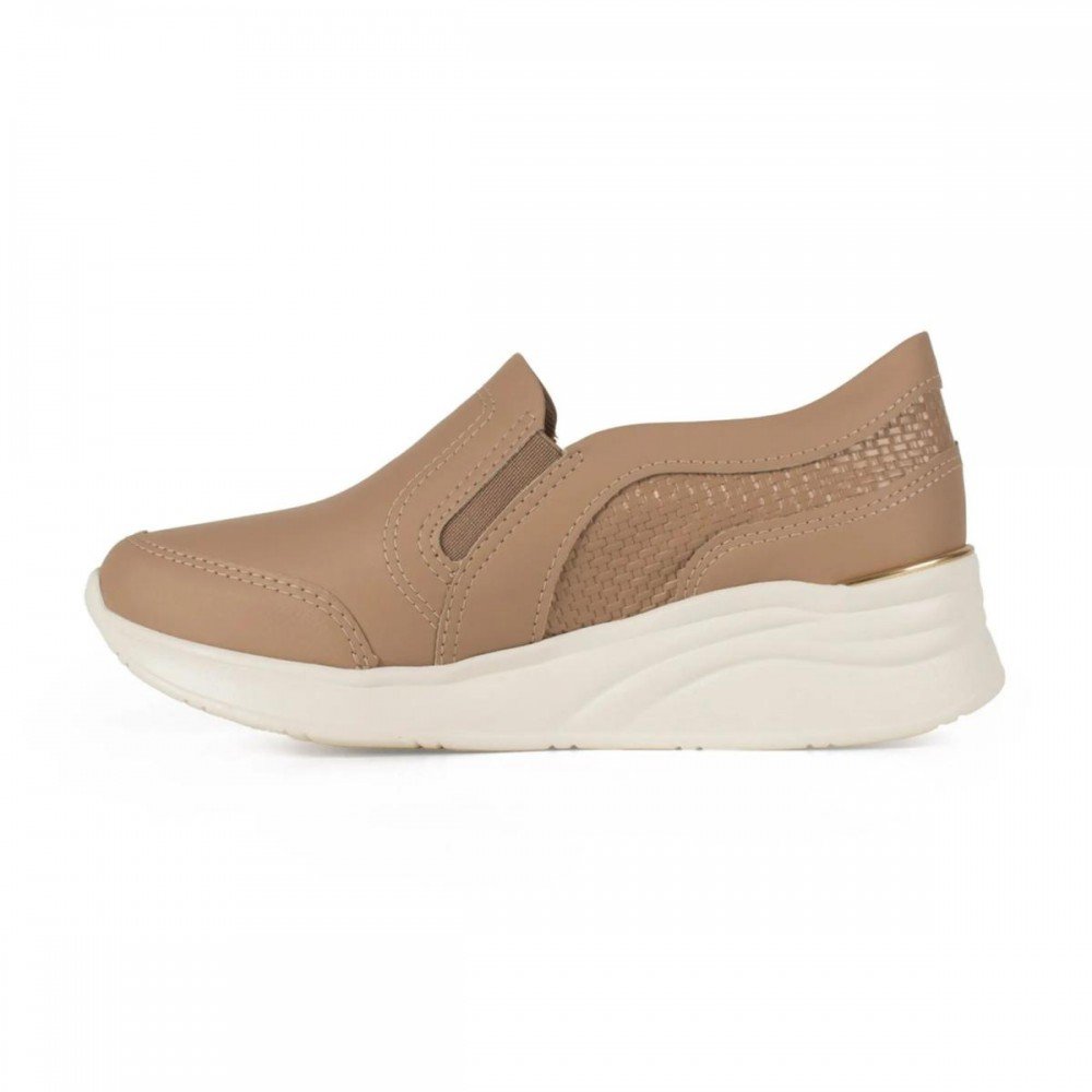 Tenis Kolosh C3986 Slip On Feminino Marrom 2