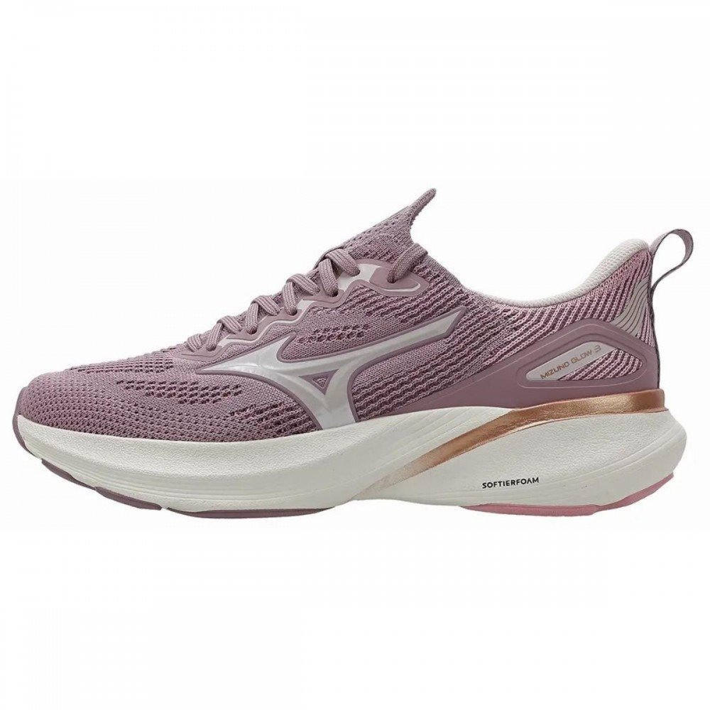 Tenis Mizuno Glow 3 Lavand Feminino