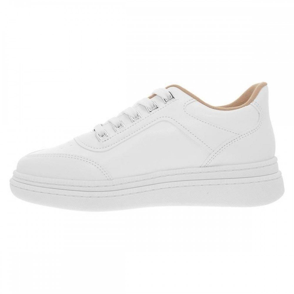 Tenis Moleca 5816.104 Flatform Feminino Branco 2