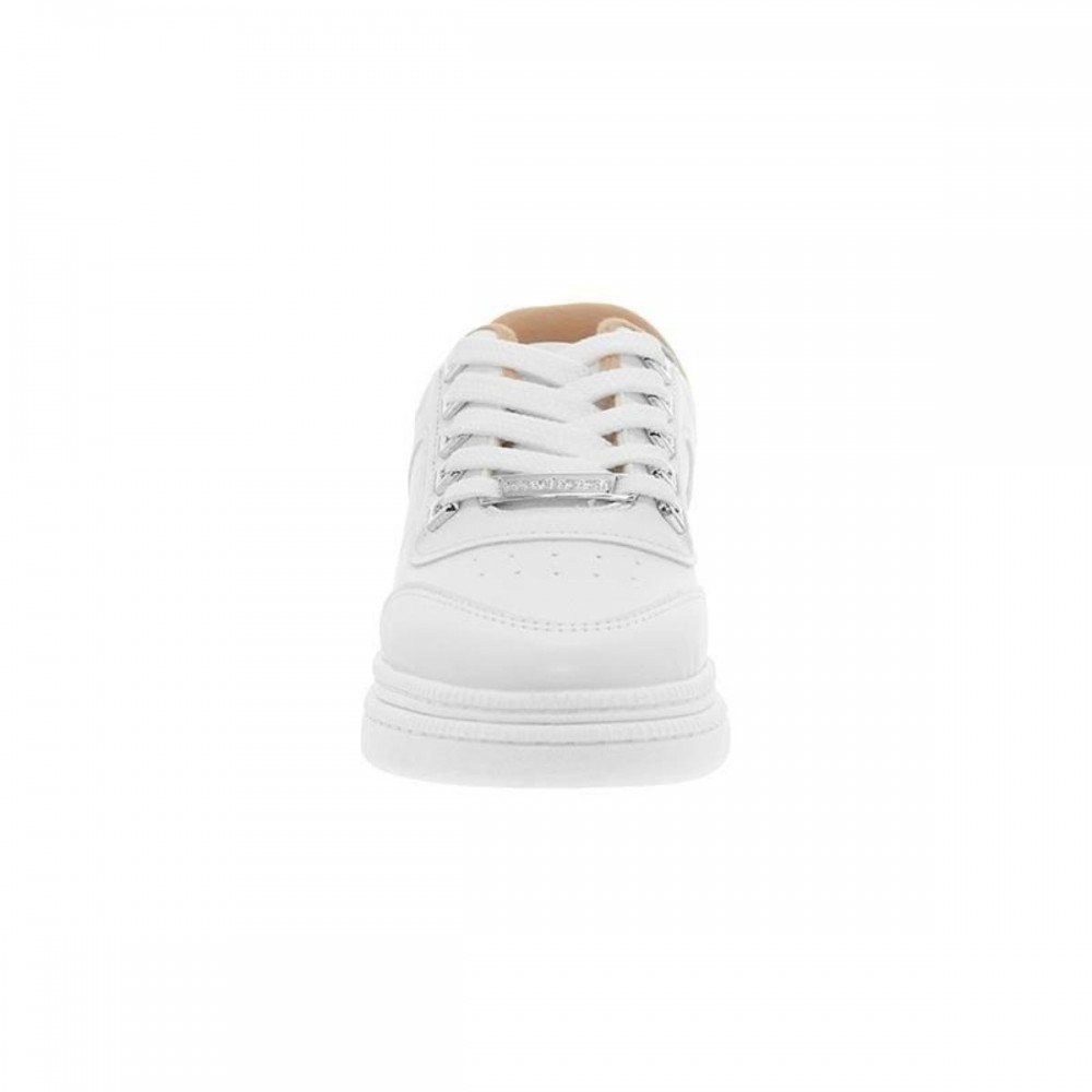 Tenis Moleca 5816.104 Flatform Feminino Branco 4