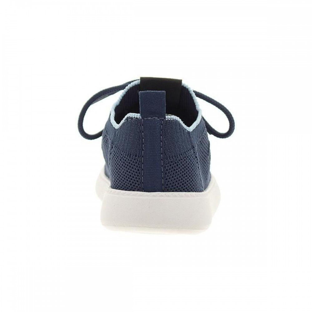 Tenis Molekinho 2635.105 Knit Infantil Azul 4