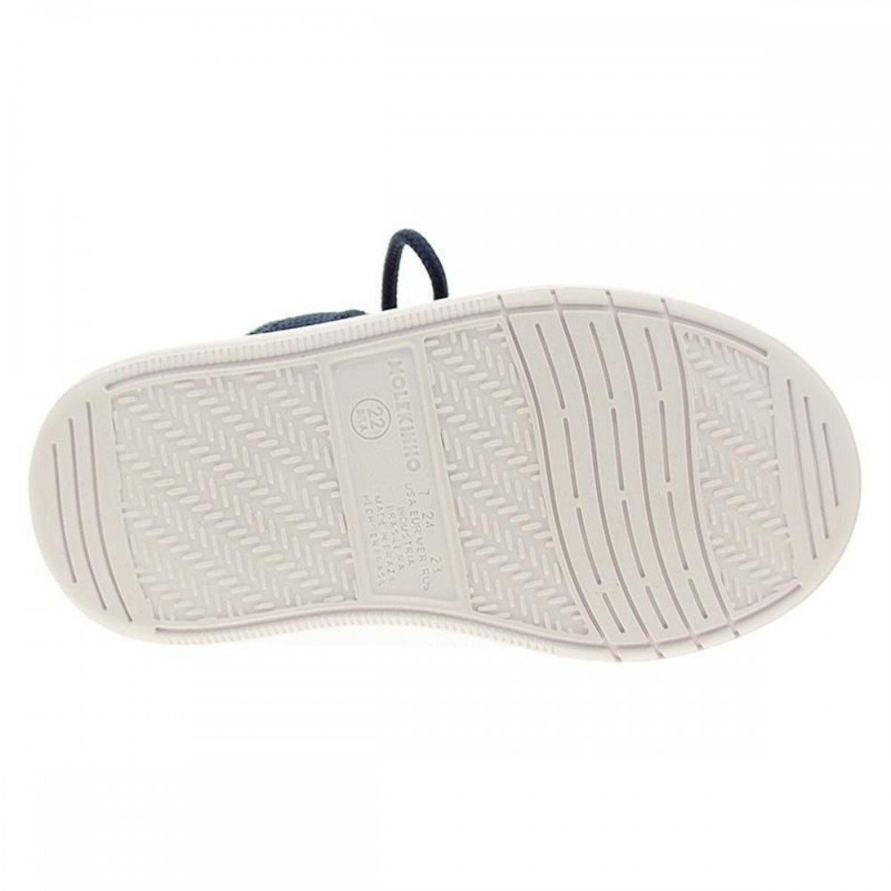 Tenis Molekinho 2635.105 Knit Infantil Azul 7