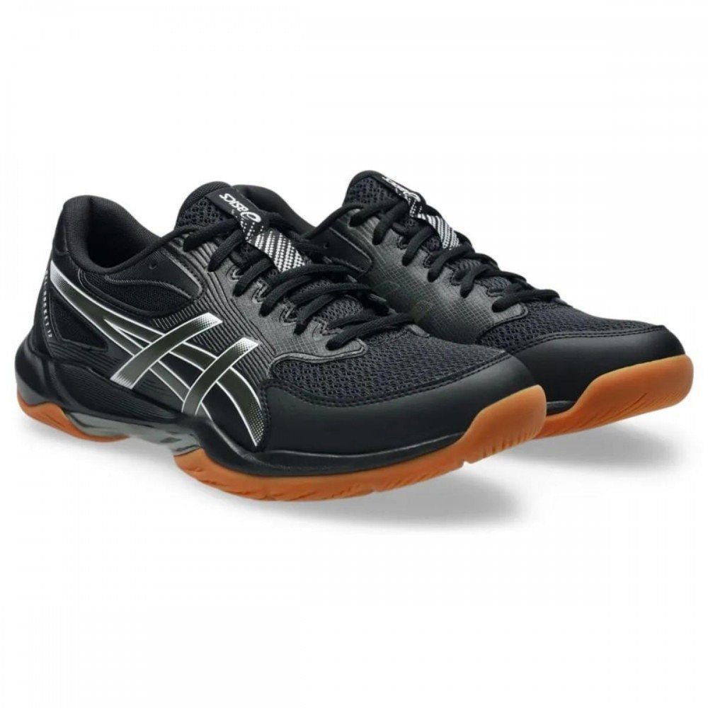 Tenis Asics Gel Rocket 12 1071a116 Masculino Preto 3