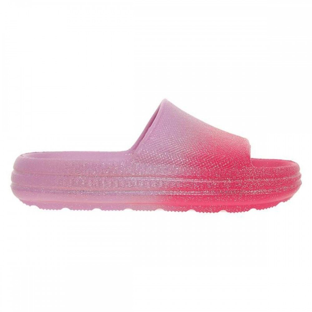 Chinelo Molekinha 2338.300 Slide Nuvem Infantil Rosa/Lilás 5