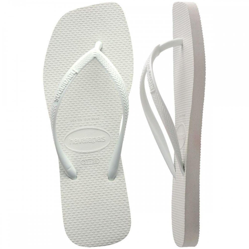 Chinelo Havaianas Slim Square 41483010001 Branco 4