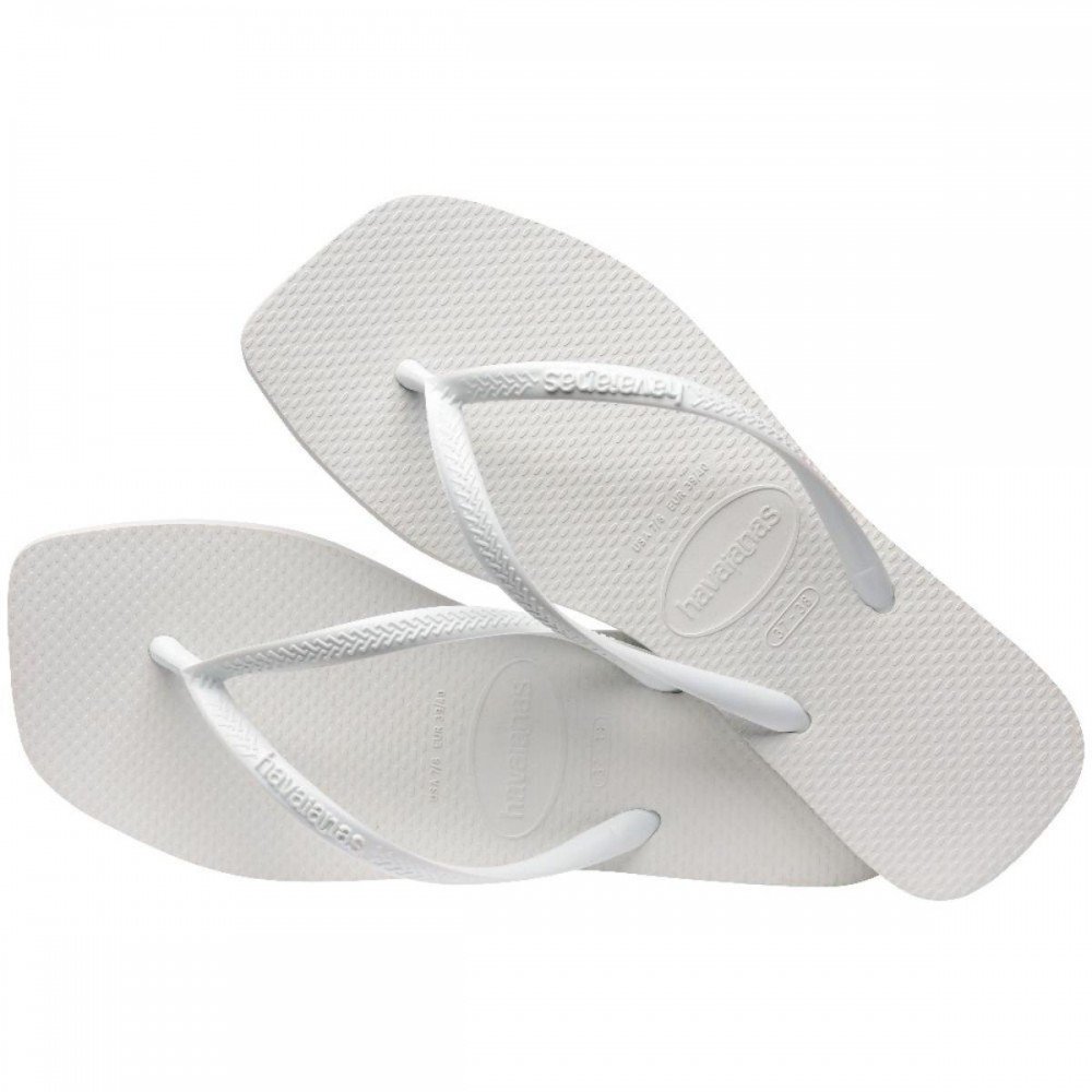 Chinelo Havaianas Slim Square 41483010001 Branco 5