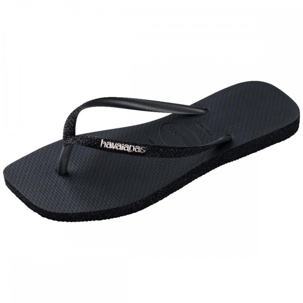 Chinelo Havaianas Slim Square Sparkle 415024827 Preto 5