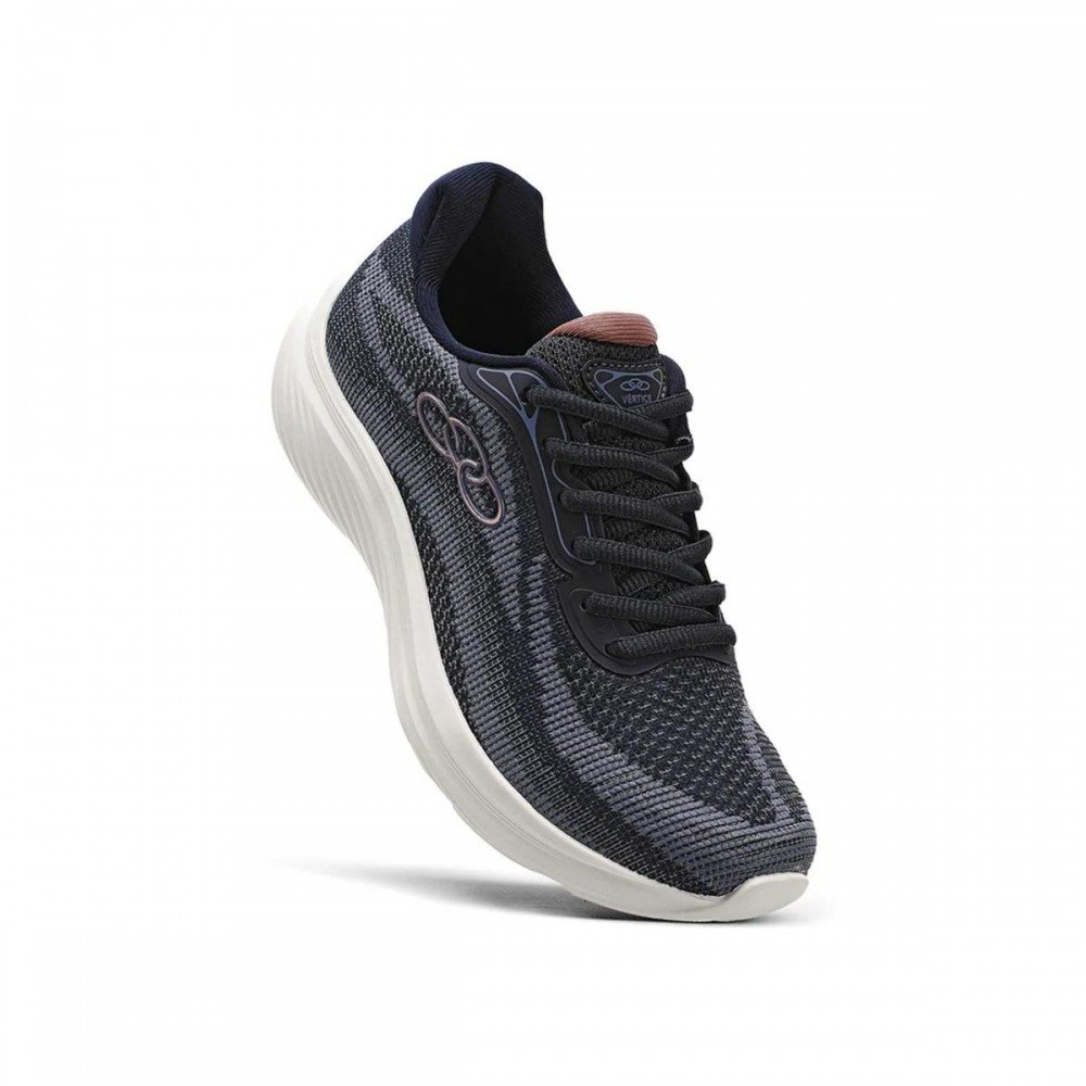 Tenis Olympikus Vertice Mrho Feminino Cinza/Azul 3