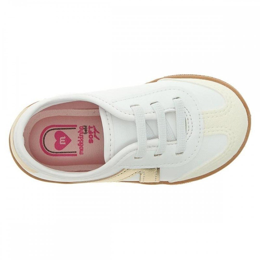 Tenis Molekinha 2118.592 Infantil Branco 6