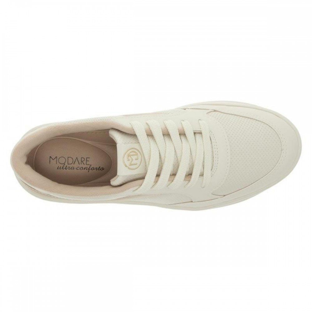 Tenis Modare 7402.102.30179 Flatform Feminino Off White 7