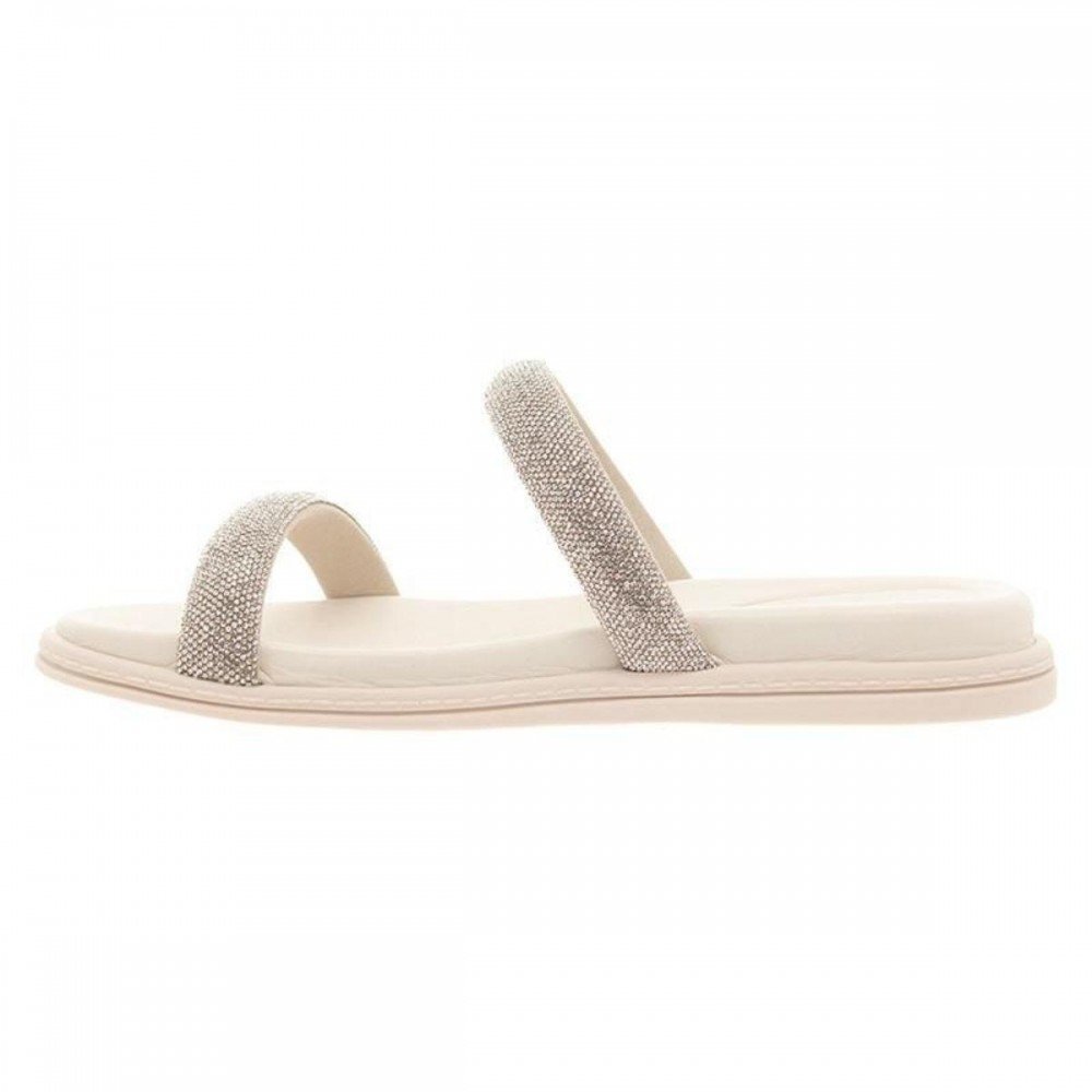 Chinelo Beira Rio 8488.122 Papete Feminino Prata 2