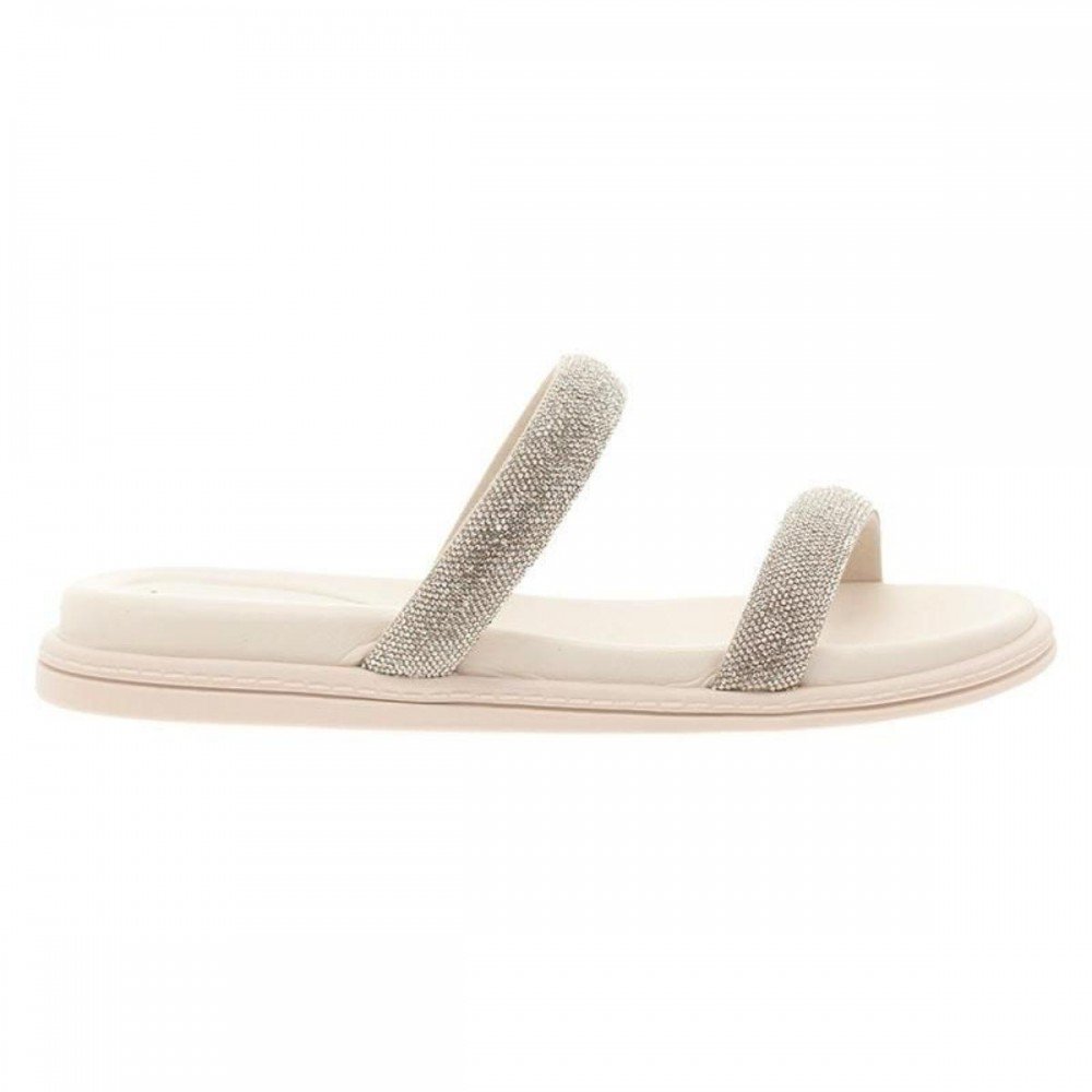 Chinelo Beira Rio 8488.122 Papete Feminino Prata 6