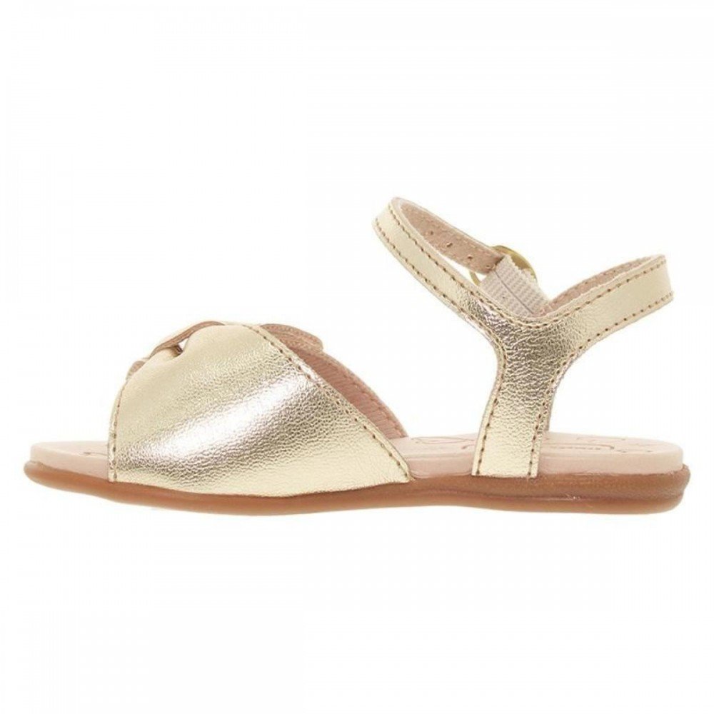Sandalia Molekinha 2743.103 Infantil Dourado 2