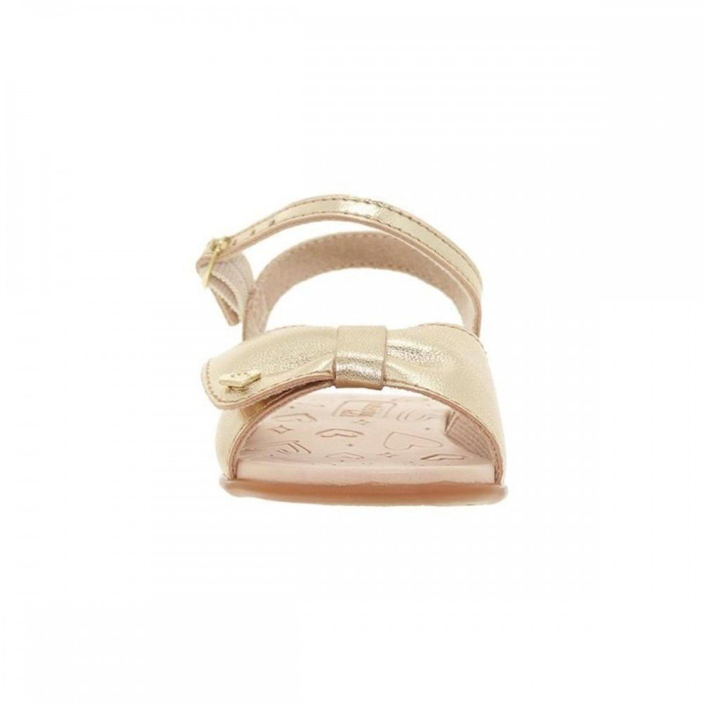 Sandalia Molekinha 2743.103 Infantil Dourado 3