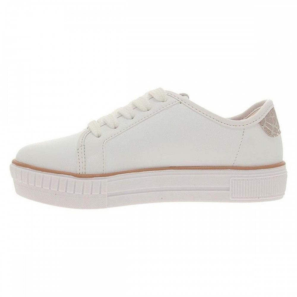 Tenis Molekinha 2565.109.28856 Infantil Branco 2