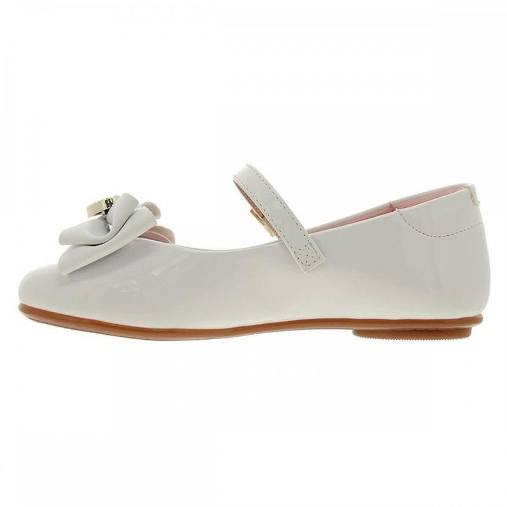 Sapatilha Molekinha 2083.1140 Infantil Branco 2