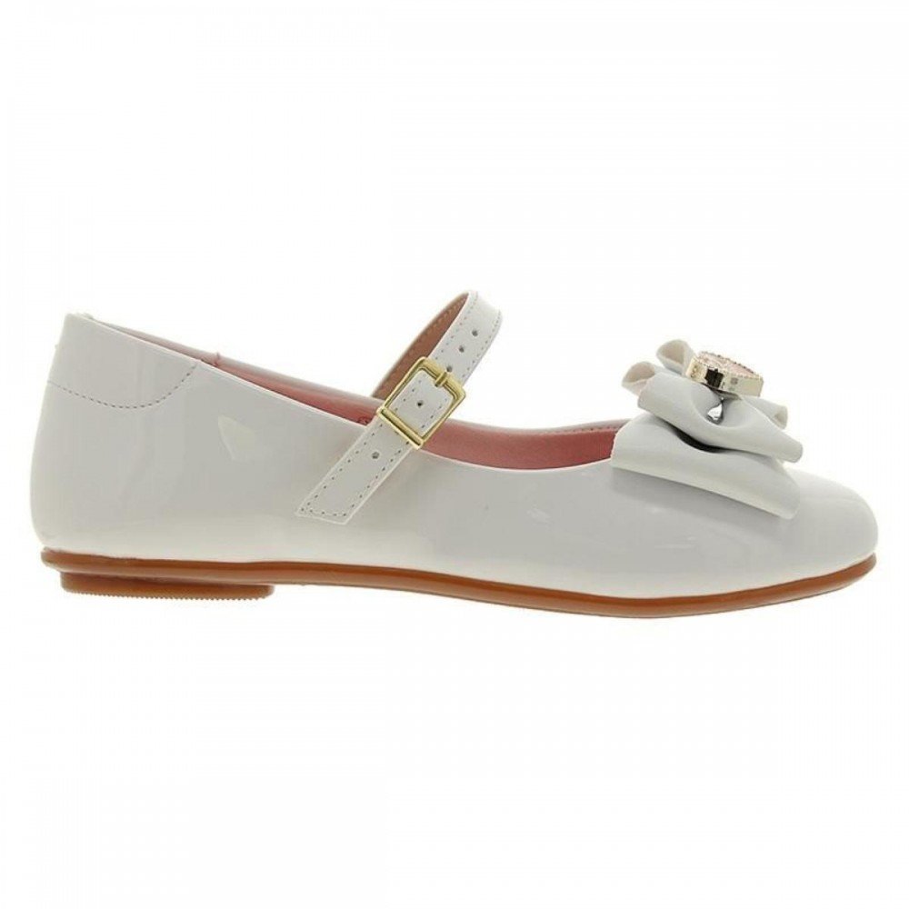 Sapatilha Molekinha 2083.1140 Infantil Branco 5