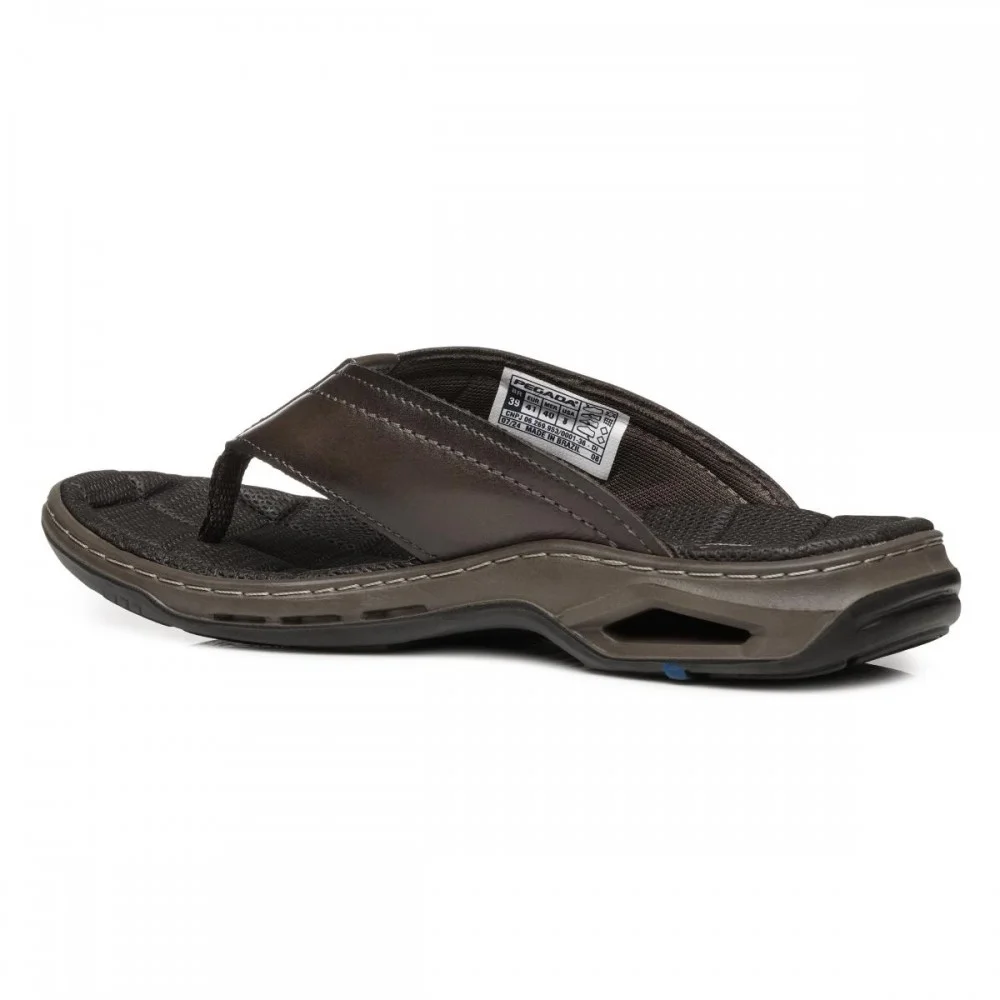 Chinelo Pegada 133235-02 Masculino Marrom 2