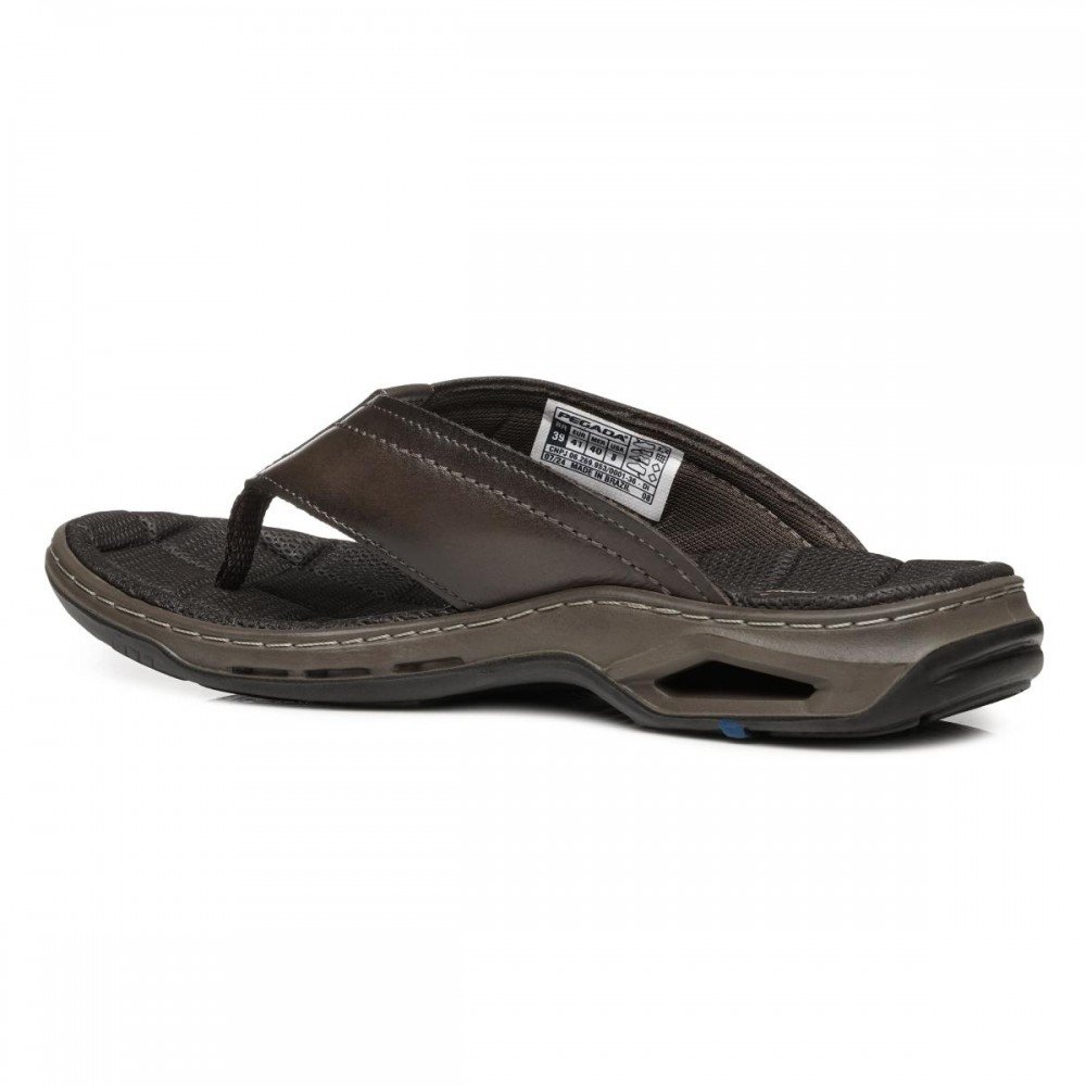 Chinelo Pegada 133235-02 Masculino Marrom 2
