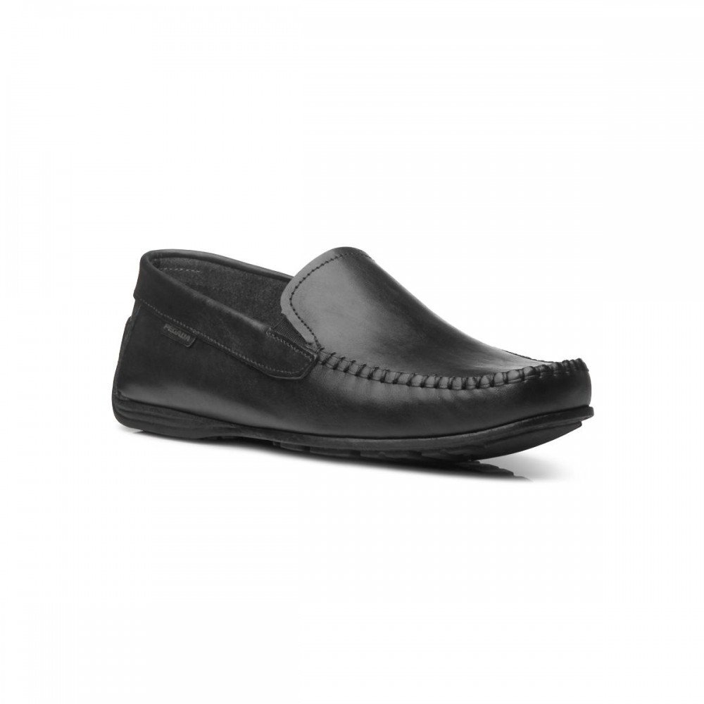 Sapato Pegada 140773-02 Drive Mocassim Masculino Preto 3