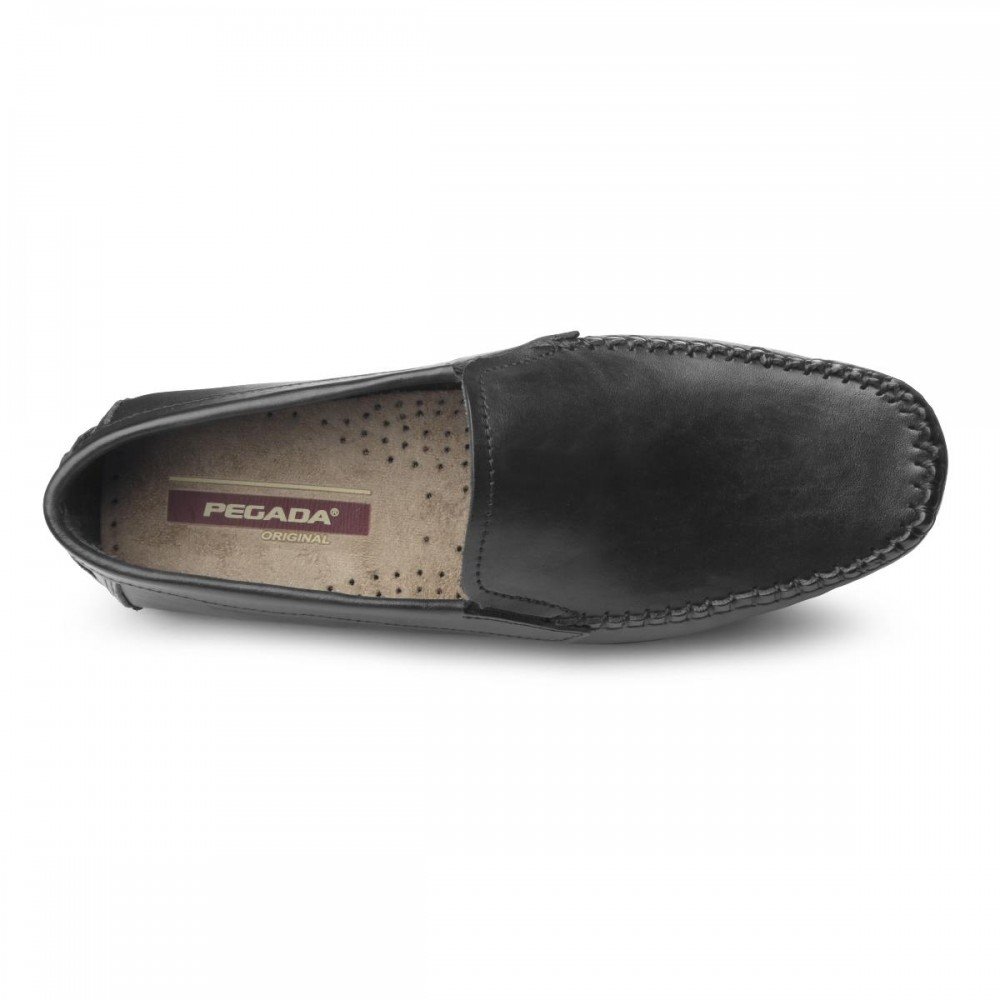 Sapato Pegada 140773-02 Drive Mocassim Masculino Preto 4