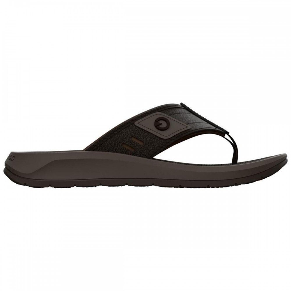 Chinelo Cartago 12536 Santorini Masculino Marrom 2
