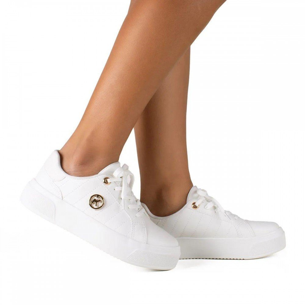 Tenis Kolosh C3541a Flatform Feminino Branco 3