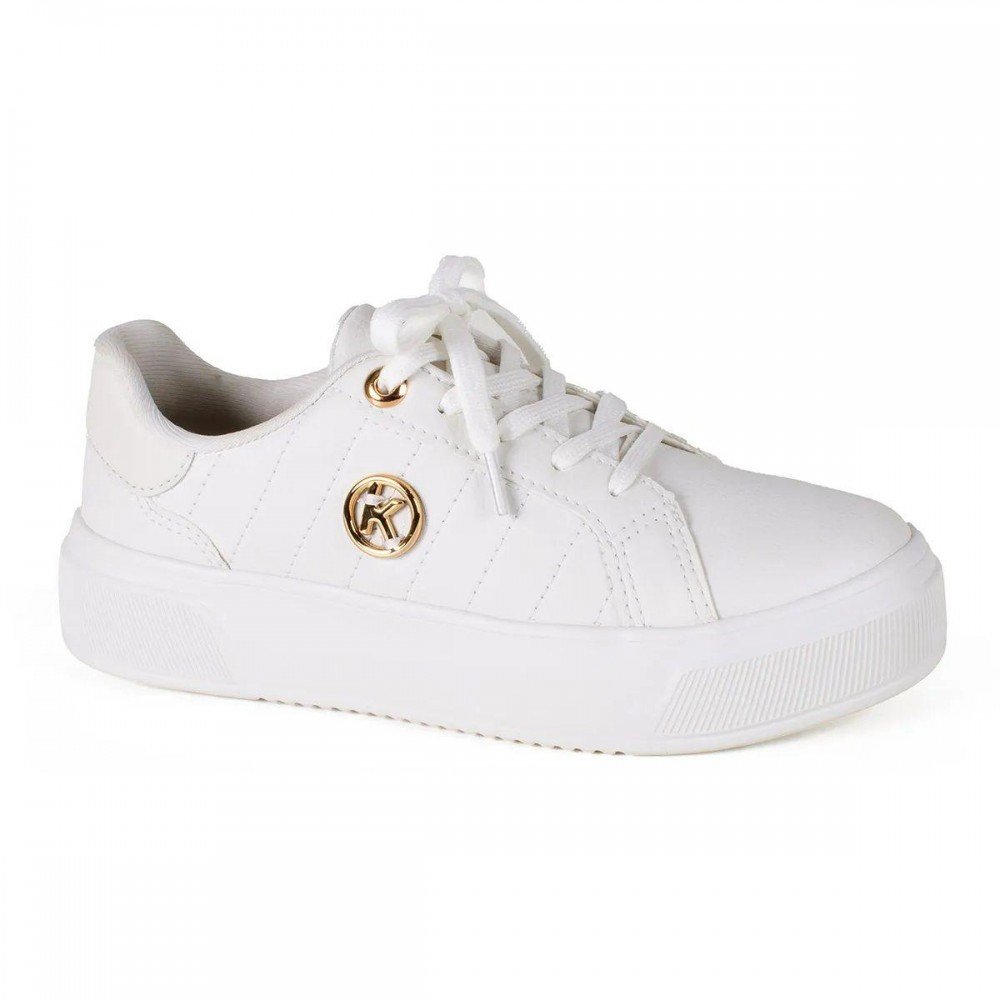 Tenis Kolosh C3541a Flatform Feminino Branco 4