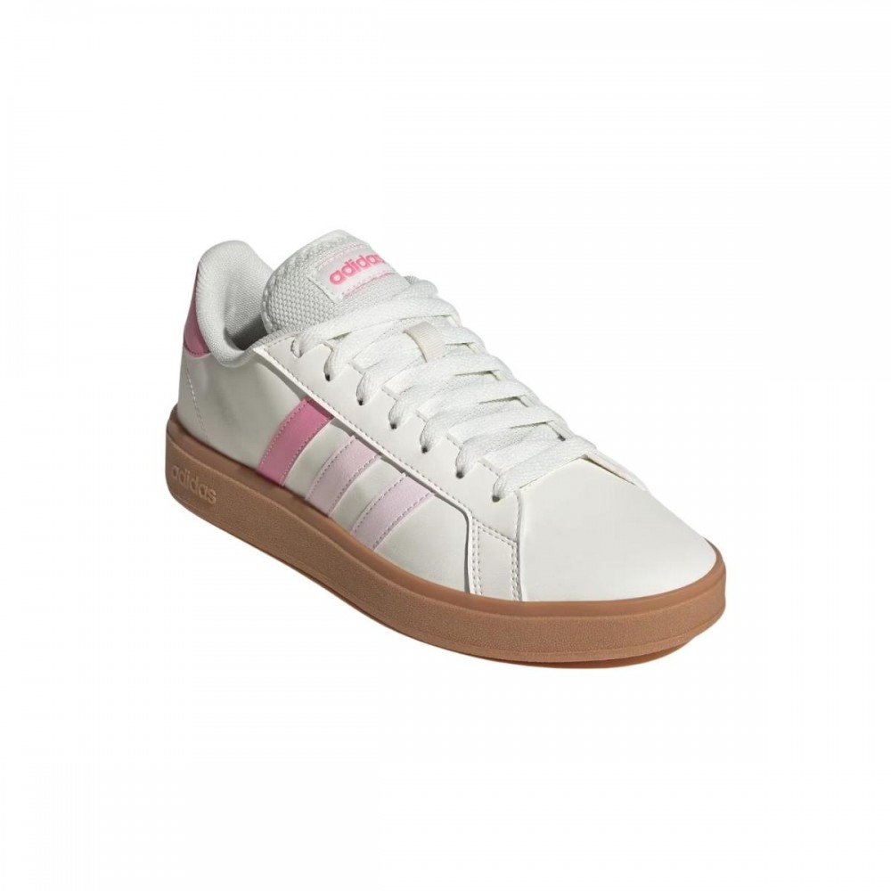 Tenis Adidas Grand Court Base 2.0 Js1321 Feminino Branco 3