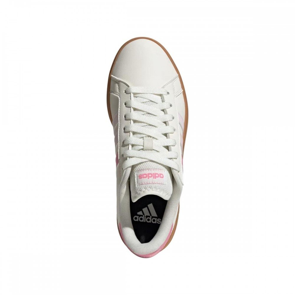 Tenis Adidas Grand Court Base 2.0 Js1321 Feminino Branco 5
