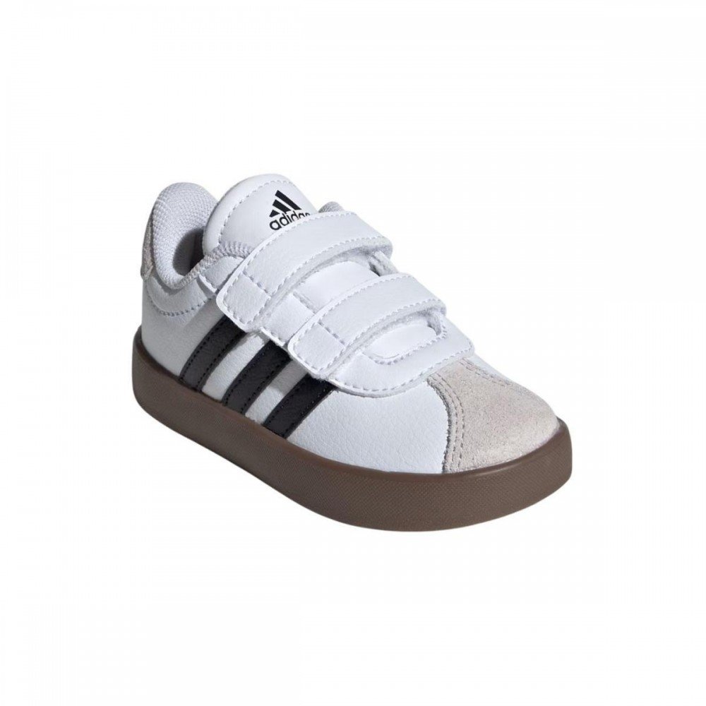 Tenis Adidas vl Court 3.0 Id9157 Kids Preto/Branco 3