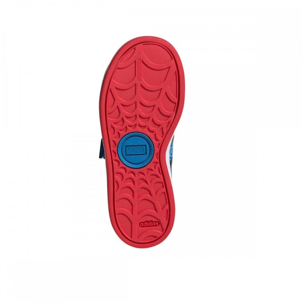 Tenis Adidas Grand Court Spider Man Jq8073 Infantil Preto 6