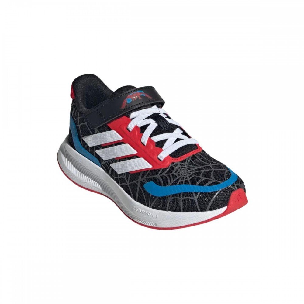 Tenis Adidas Runfalcon Spider Man Jr5660 Infantil Preto 3