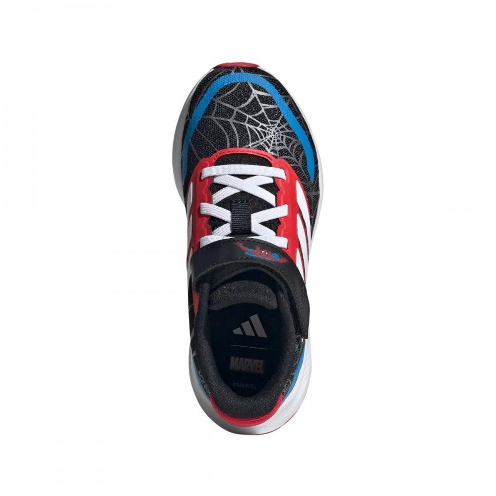 Tenis Adidas Runfalcon Spider Man Jr5660 Infantil Preto 5