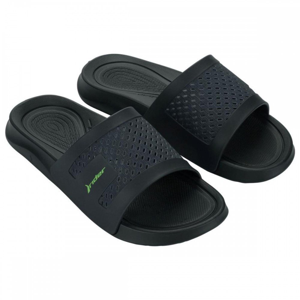 Chinelo Rider 12568 Smash V Slide Masculino Preto 2