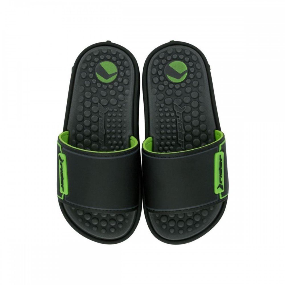 Chinelo Rider 11784bo Pump Slide Menino Infantil Preto 3