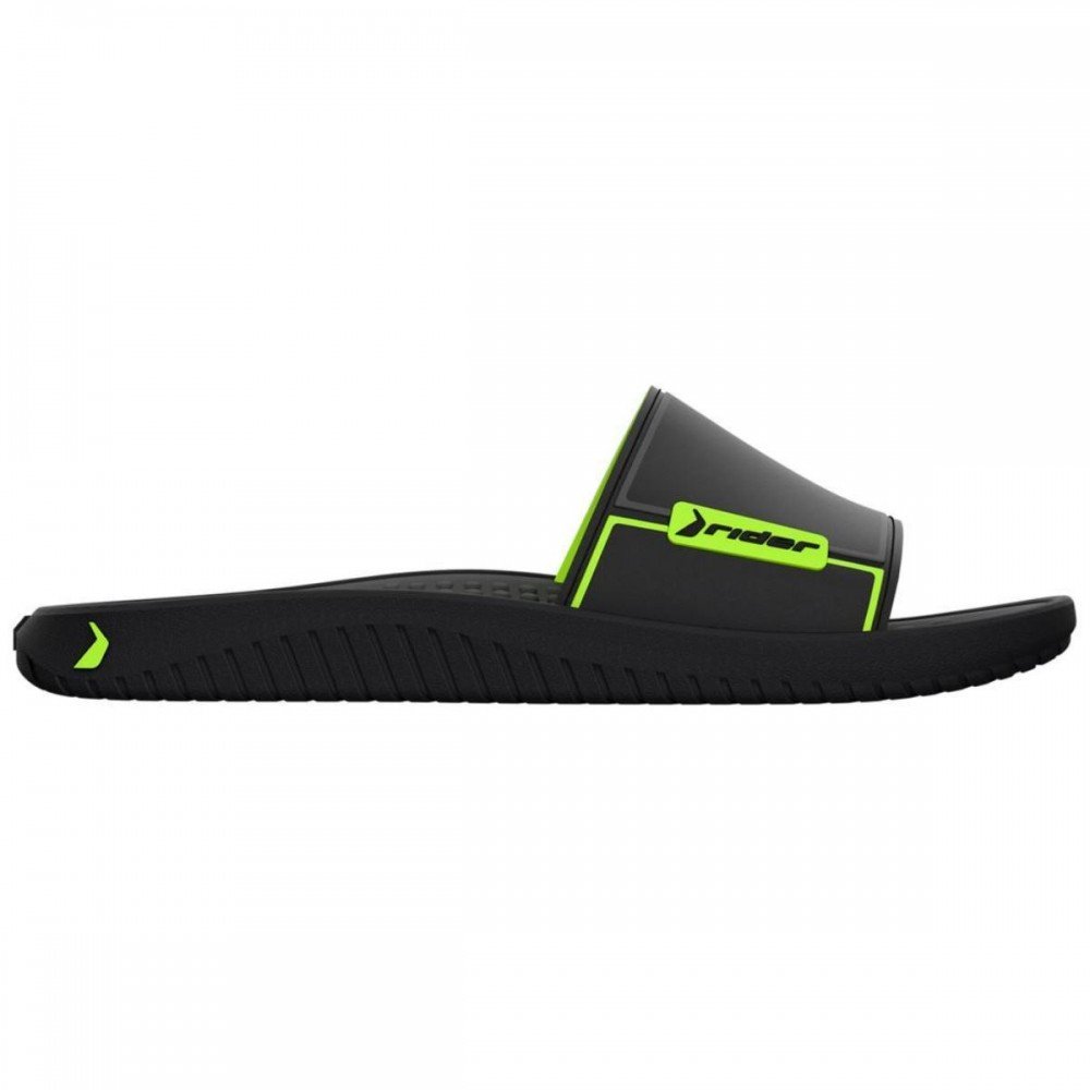 Chinelo Rider 11784bo Pump Slide Menino Infantil Preto 2