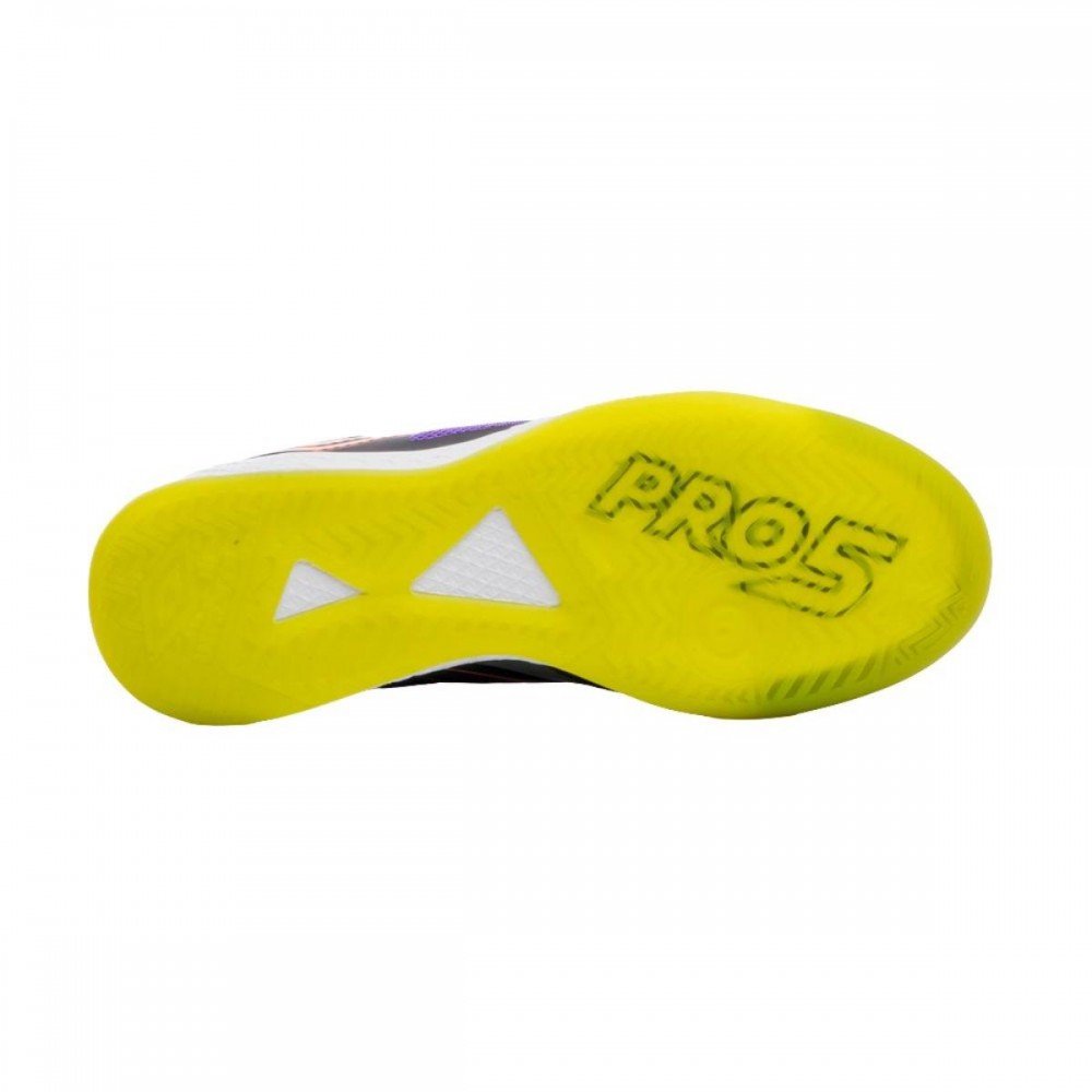Chuteira Umbro Pro 5 Bump 810 Futsal Indoor Cinza/Roxo 5