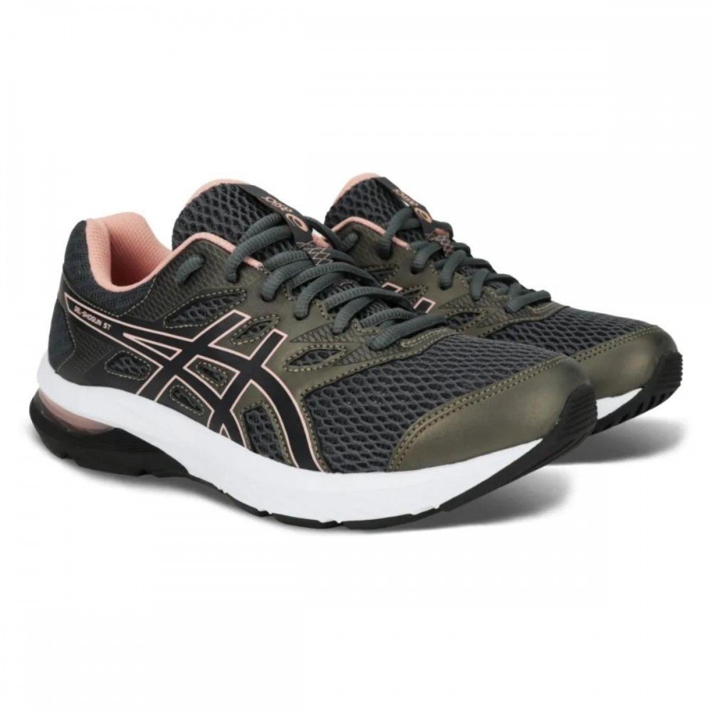 Tenis Asics Gel Shogun st 1202a513 023 Feminino Cinza 3