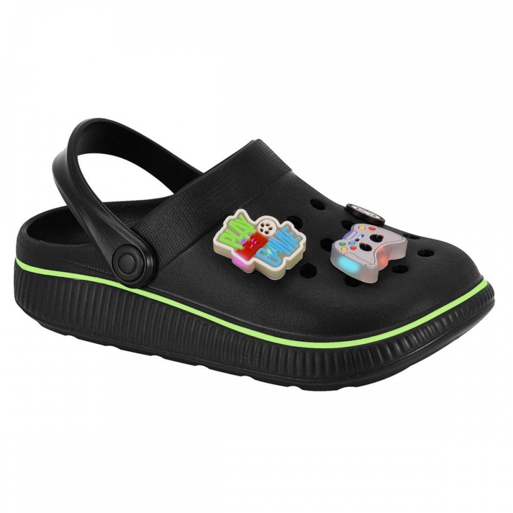 Sandalia Molekinho 2874.407 Led Babucha Clog Infantil