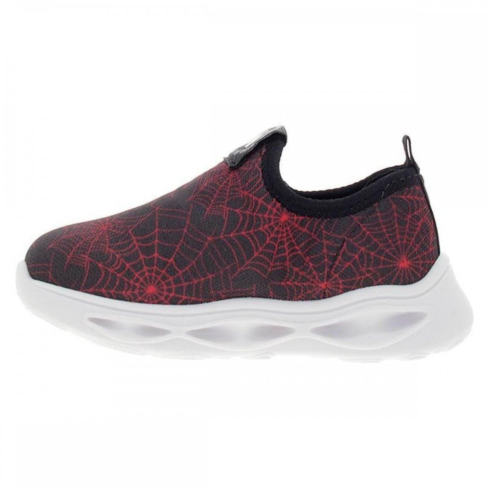 Tenis Molekinho 2620.223 Led Calce Facil Menino Infantil Preto 2