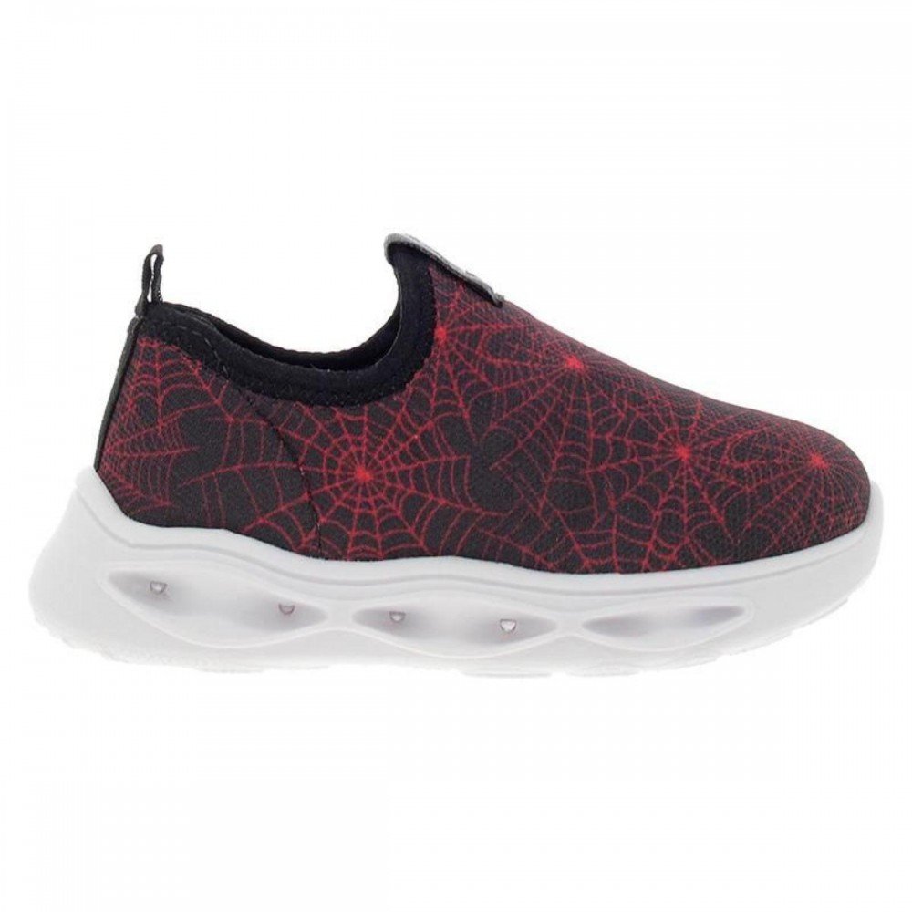 Tenis Molekinho 2620.223 Led Calce Facil Menino Infantil Preto 3