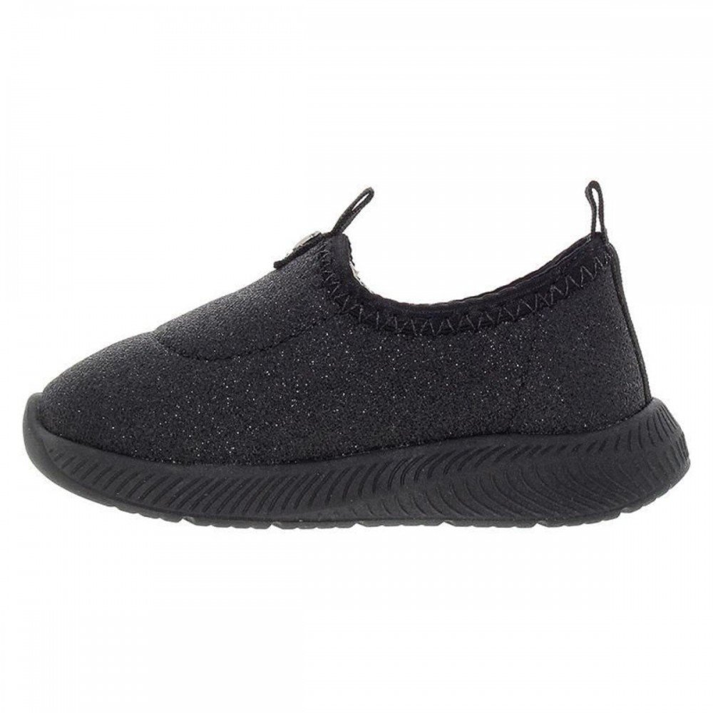 Tenis Molekinha 2723.200 Slip On Calce Facil Menina Infantil Preto 2