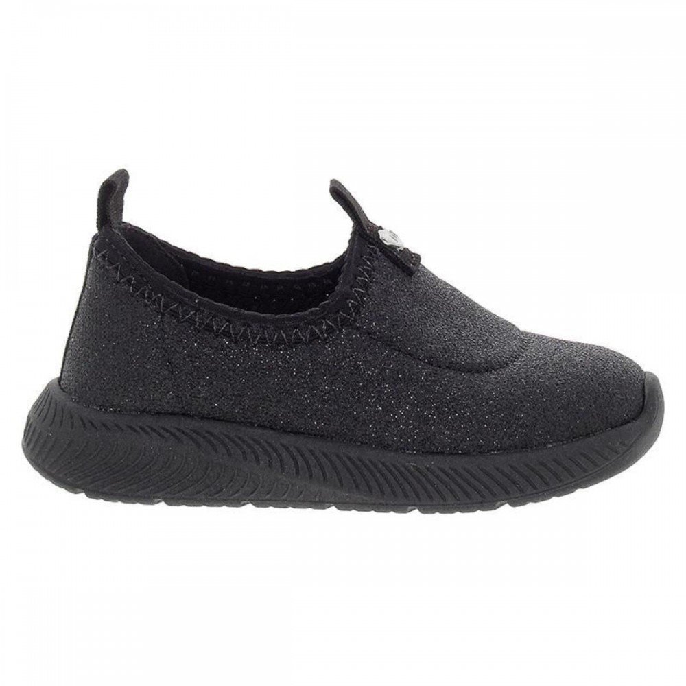 Tenis Molekinha 2723.200 Slip On Calce Facil Menina Infantil Preto 3