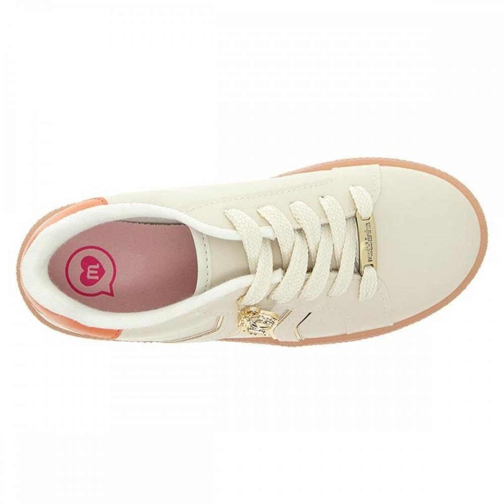 Tenis Molekinha 2582.111 Off White Off White 2