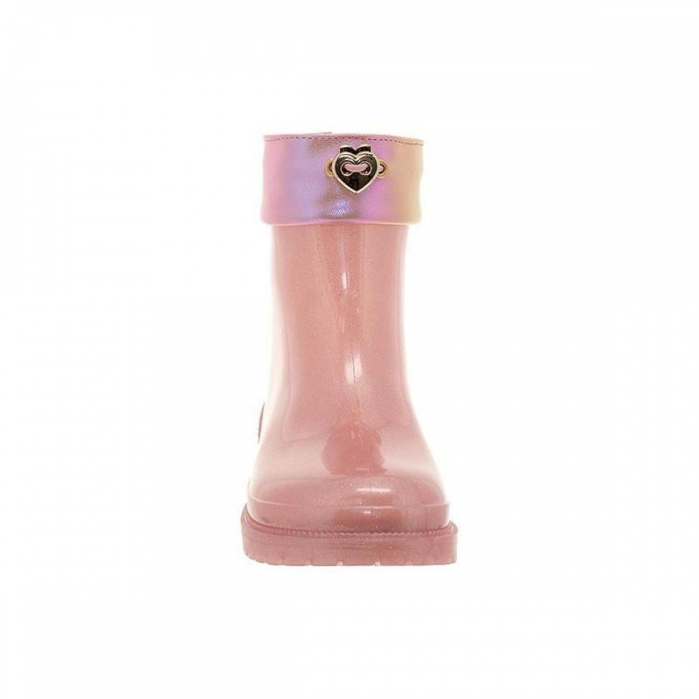 Bota Molekinha 2187.302 Galocha Menina Infantil Rosa 3