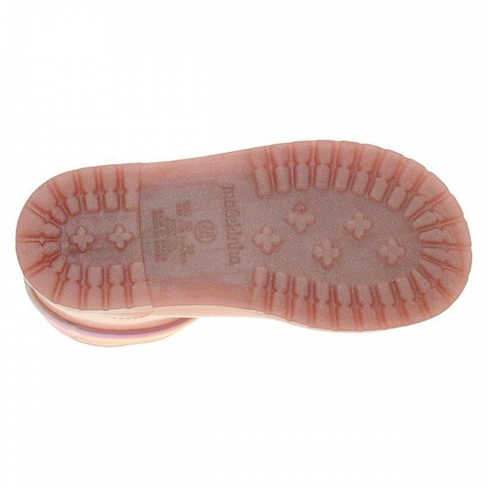 Bota Molekinha 2187.302 Galocha Menina Infantil Rosa 6