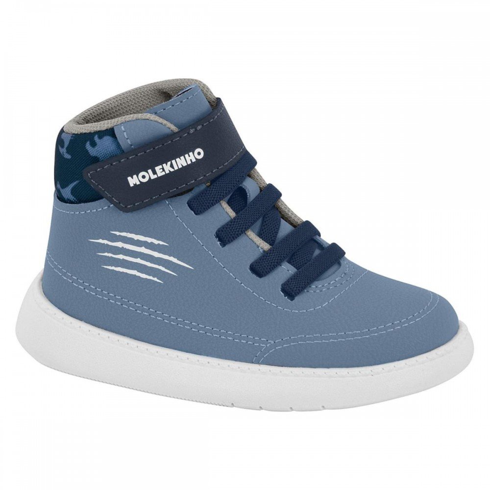 Tenis Molekinho 2635.114 Abotinado Menino Infantil