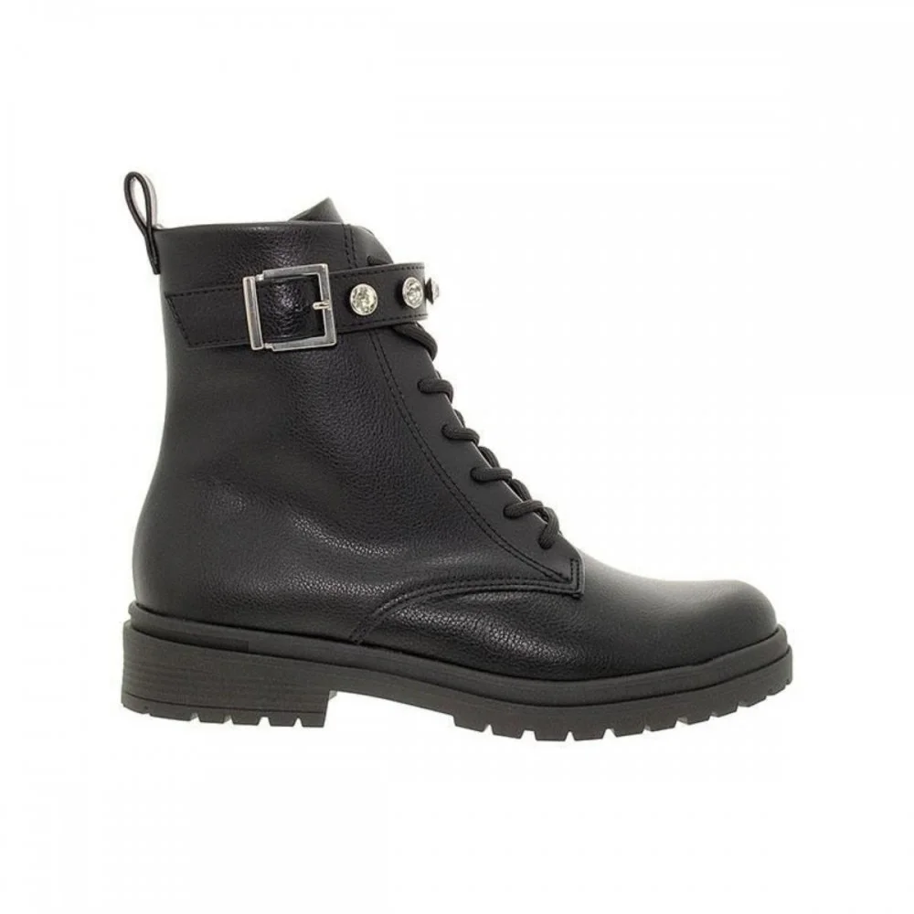 Bota Beira Rio 9093.102 Coturno Tratorado Feminino Preto 4