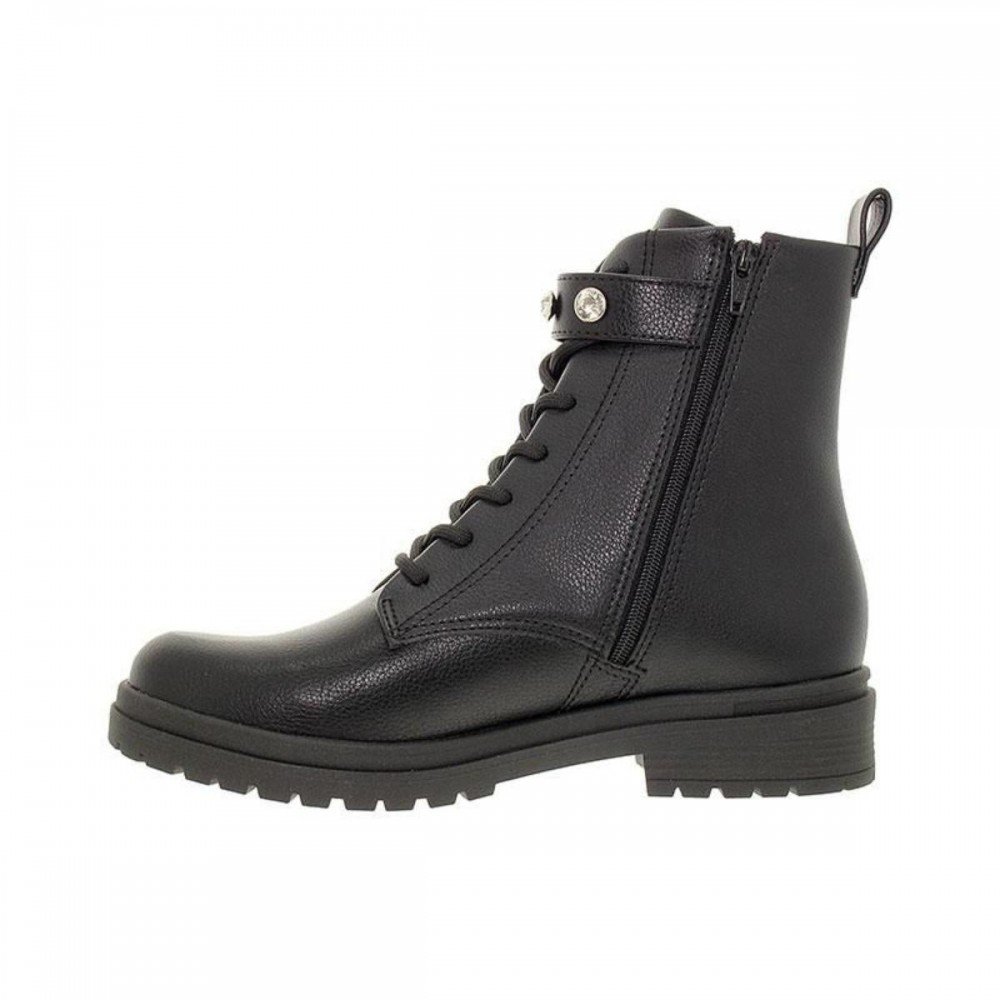 Bota Beira Rio 9093.102 Coturno Tratorado Feminino Preto 2